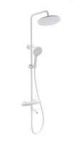Душевая система с термостатом WONZON & WOGHAND CAPSULE, Белый матовый (WW-B3031-A2-MW)