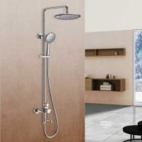 Душевая стойка с поворотным изливом Desire VSFS-1D1CH, хром