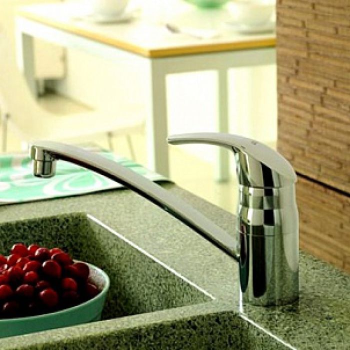 Смеситель для кухни  GROHE EUROECO 32750000 (хром, L-22,6 H-10,9), шт