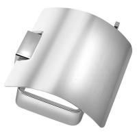 Держатель EVEREST туалетной бумаги с крышкой, 130x110x30 мм, хром, Sapho