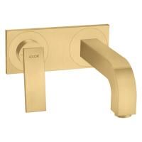 AX Citterio Смеситель для раковины,наст.,пан., цвет шлифованное золото AX Citterio Смеситель для раковины,наст.,пан., цвет шлифованное золото