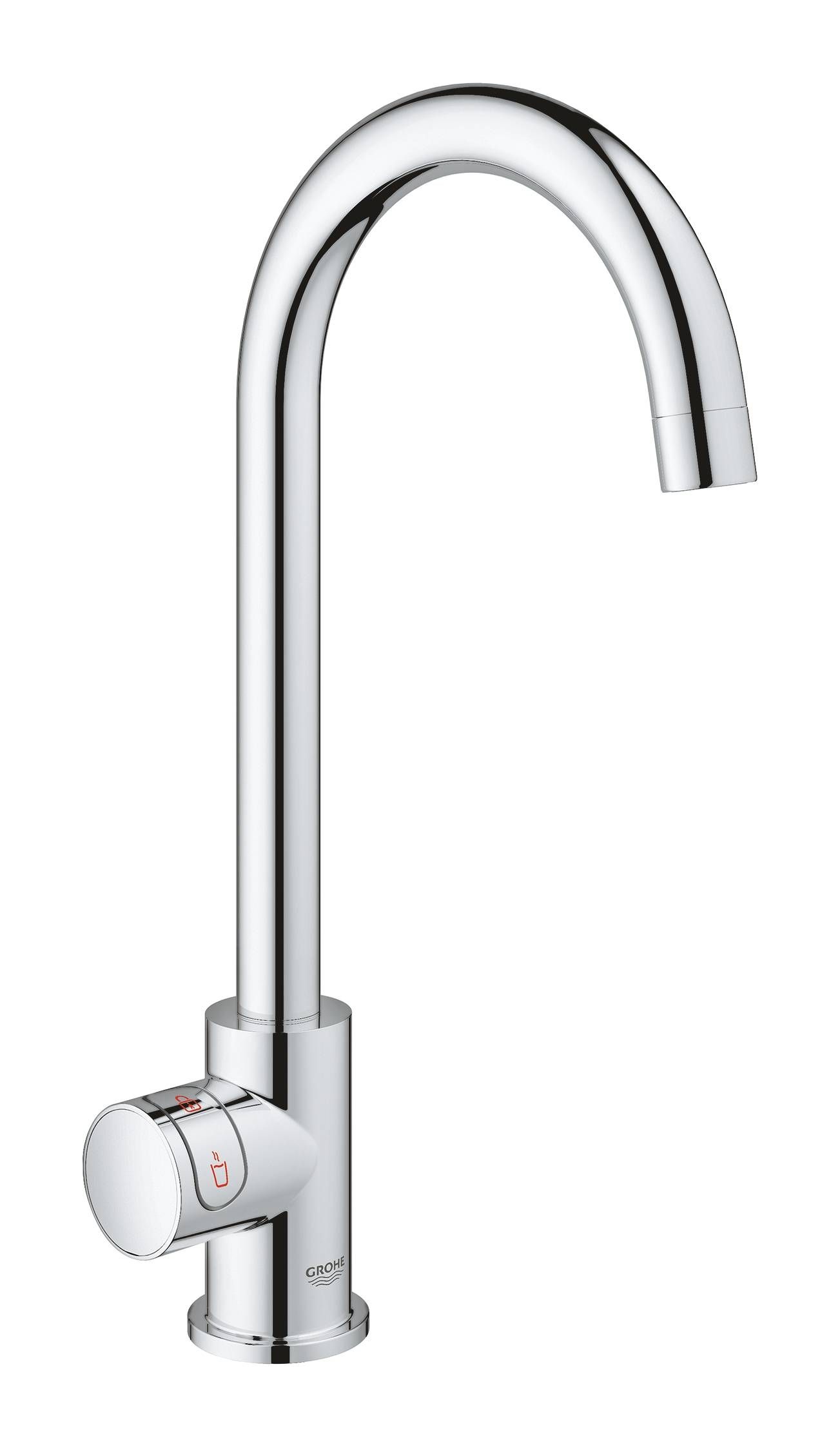 Вертикальный вентиль и бойлер GROHE Red Mono, бойлер L-size, хром, (30080001) Вертикальный вентиль и бойлер GROHE Red Mono, бойлер L-size, хром, (30080001)