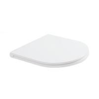 GLOBO Forty3 Сиденье быстросъемное для унитаза FOS02/FOS03/FOS05/FOS07/FO001/FO002/FOB03/FOB05/FOB01/FOB02, duroplast, цвет белый/хром, микролифт