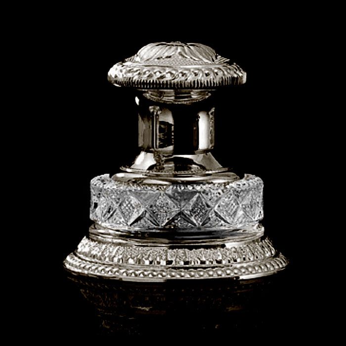 Devon&Devon Excelsior Swan Смеситель для установки на борт ванны с 5 отверстиями, переключателем и душем. Цвет: блестящий никель., артикул EXC-SW150NK