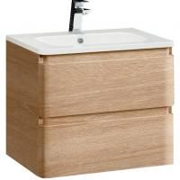 Тумба под раковину Vincea Alba VMC-1A600WO подвесная W.Oak