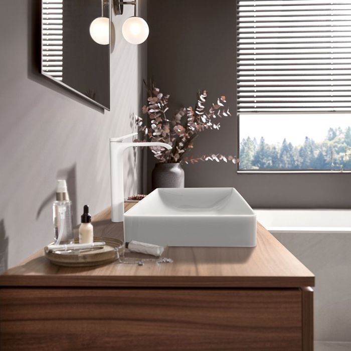 Смеситель для раковины, Hansgrohe, Vivenis, тип открывания воды-однорычажный, тип регулирования воды-керамический картридж, монтаж-на раковину/столешницу, отверстия для монтажа-1, высота, мм-309, вынос излива, мм-191, тип излива-неподвижный, донный клапан Смеситель для раковины, Hansgrohe, Vivenis, тип открывания воды-однорычажный, тип регулирования воды-керамический картридж, монтаж-на раковину/столешницу, отверстия для монтажа-1, высота, мм-309, вынос излива, мм-191, тип излива-неподвижный, донный клапан