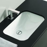 Раковина, Artceram, Washbasins, ширина, мм-565, глубина, мм-385, высота, мм-200, тип установки-встраиваемый, отверстия для смесителя-отсутствуют, без декора, материал-керамика, без креплений, цвет раковины-белый глянцевый (Glossy White, Bianco lucido)
