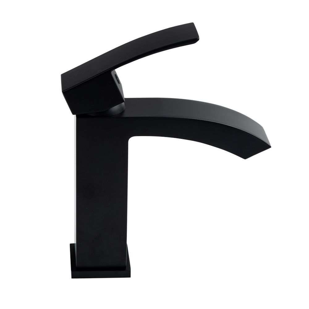 Смеситель для раковины FILARETE Waterfall FL5010BL, черный