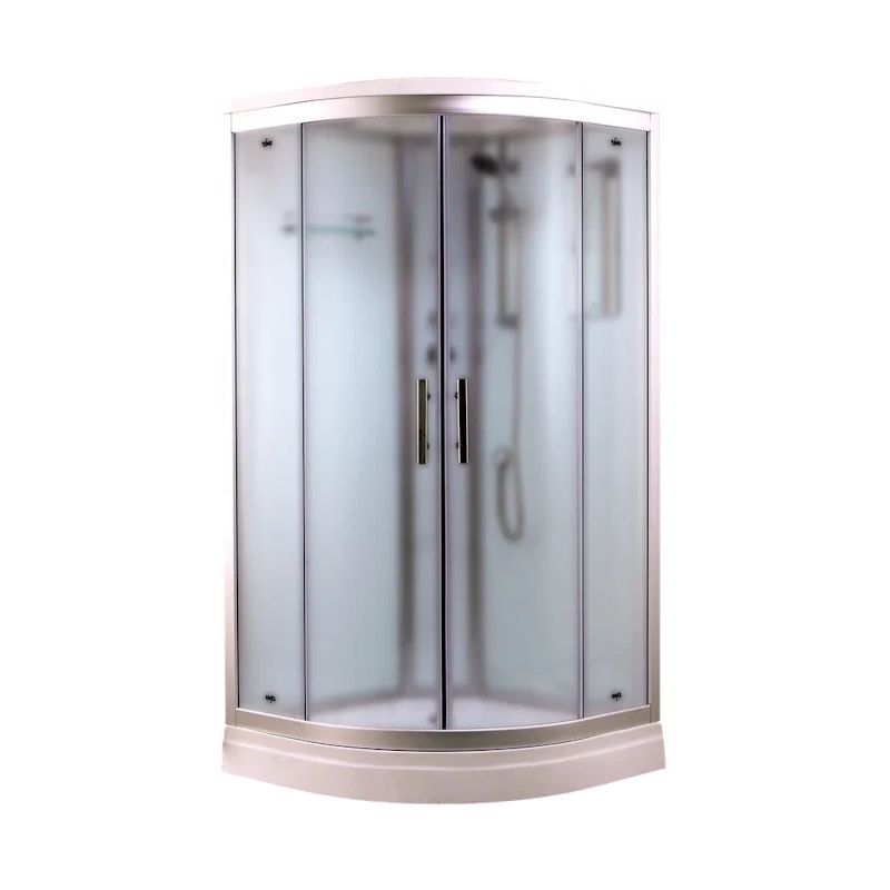 Душевая кабина Timo Standart Silver Fabric T-6609SF, 90x90x220