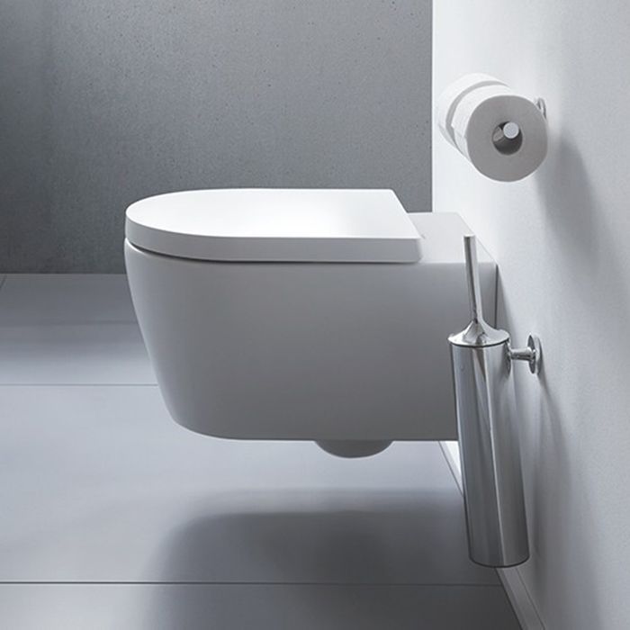 Duravit Me by Starck Унитаз подвесной Rimless 570х370 мм,  с креплениями, вкл. крепление Durafix,с покрытием WonderGliss цвет белый матовый