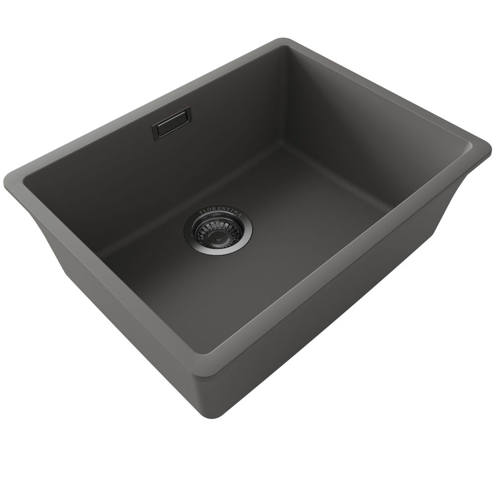 Кухонная мойка Florentina МАДЕНА 22.510.D0500.307, серый шёлк, артикул 22.510.D0500.307