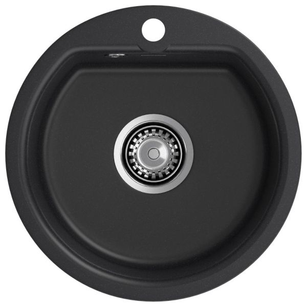 Кухонная мойка GranFest SMART 435, черный