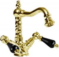 Смеситель для биде Cezares Diamond DIAMOND-BS2-03/24-Sw-N Золото 24 карата