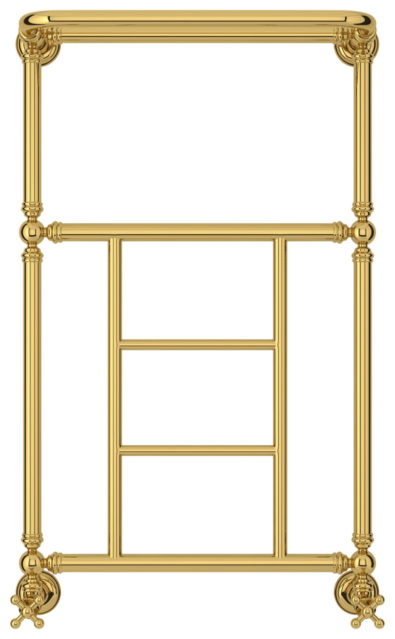 Полотенцесушитель водяной "Ренессанс 1452" 860х500 (ЗОЛОТО) Полотенцесушитель водяной "Ренессанс 1452" 860х500 (ЗОЛОТО)