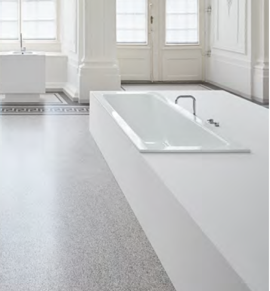 BETTE One Ванна с шумоизоляцией 170х75х42, с BetteGlasur ® Plus, цвет белый (для удлиненного слива-перелива)