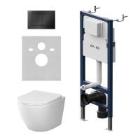 IS90238.801900 Инсталляция с клав PrimeFit S, мат.черный, с подвес унит Like Aquaspin с сид м/лифт IS90238.801900 Инсталляция с клав PrimeFit S, мат.черный, с подвес унит Like Aquaspin с сид м/лифт