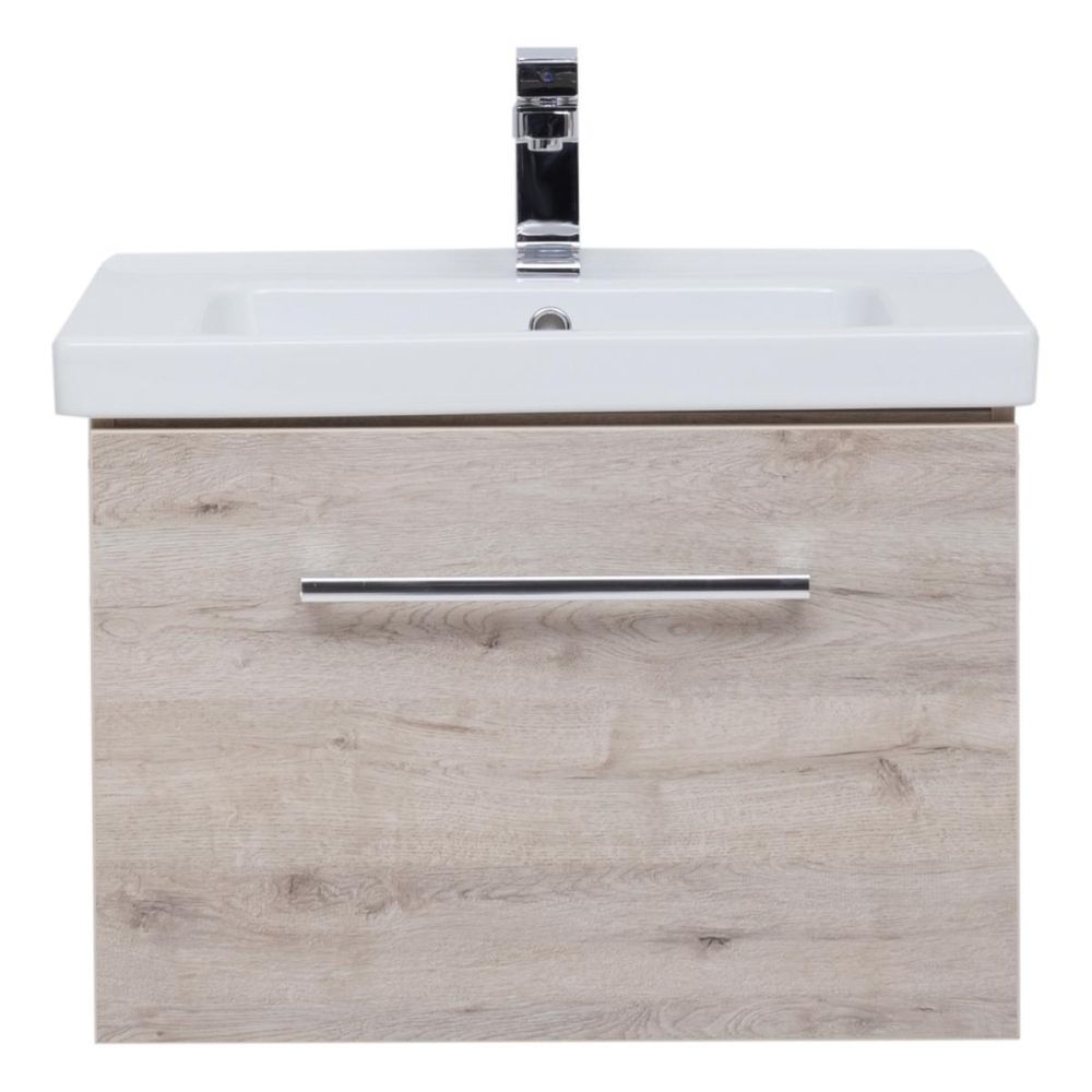 Тумба под раковину подвесная Dreja Big Inn 65 см, дуб кантри, артикул 77.0202D