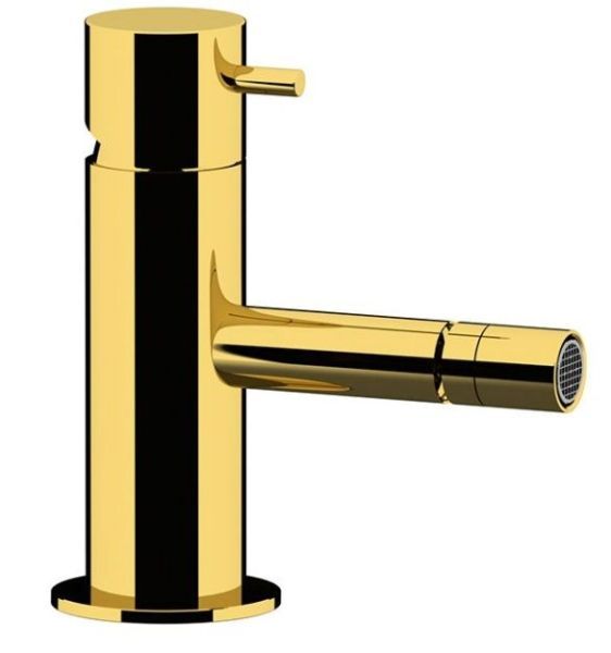 Daniel Tokyo, однорычажный смеситель для биде с донным клапаном, цвет золото