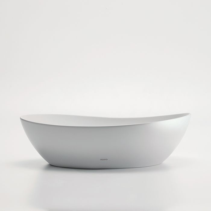 TOTO TA Раковина полувстраиваемая с эмалью CLEAN MATTE 460x420x177(130)мм, без отв-я под смеситель, с переливомt, цвет: белый матовый