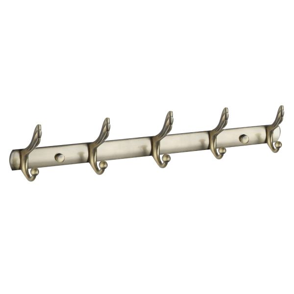 Планка с крючками Savol S-00115C, бронза