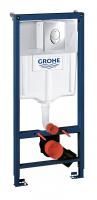 Система инсталляции для унитаза GROHE Rapid SL с панелью смыва, монтажная высота 1,13 м (39108000) Система инсталляции для унитаза GROHE Rapid SL с панелью смыва, монтажная высота 1,13 м (39108000)