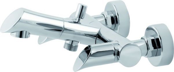 Mariner Ibis, двухвентильный смеситель для ванны с дивертером, цвет хром