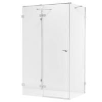 Душевое ограждение NEW TRENDY EVENTA L 90x90x200 EXK-0178 (хром)