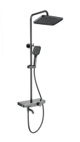 Душевая система с термостатом WONZON & WOGHAND, Темный графит (WW-B3099-A-BGG)