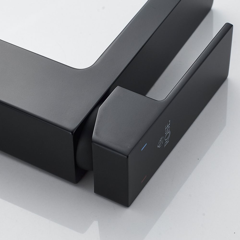 Смеситель для раковины Rose R1801H-1, черный