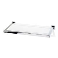 Decor Walther Corner GLA30 Полочка стеклянная 30x16.5см, цвет: хром