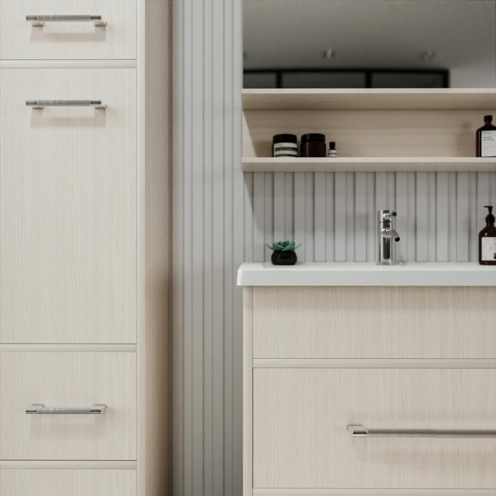 Зеркало Бриклаер ЧИЛИ 80 см, светлая лиственница, артикул 4627125414954