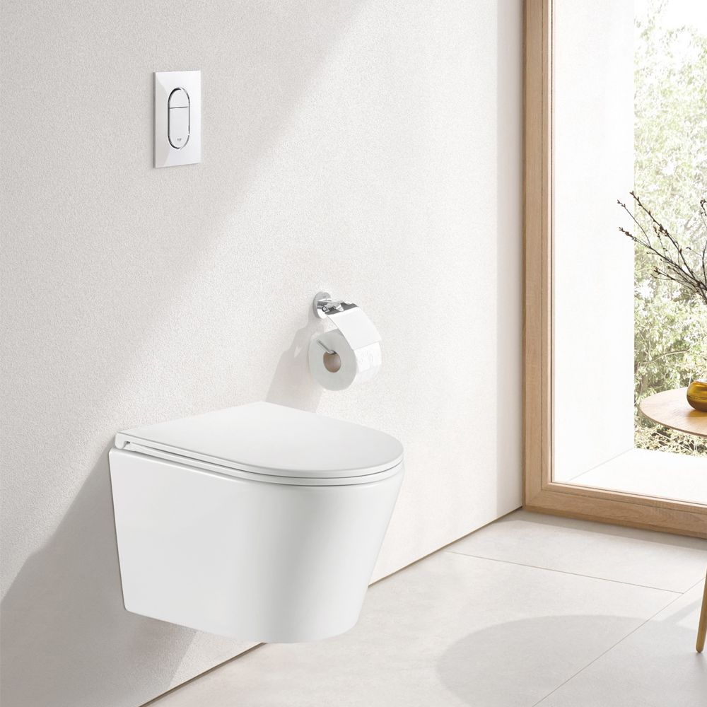 Унитаз подвесной WesnaArt RAY 206-RAY11, белый, артикул 206-RAY11