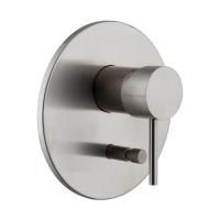 FIMA|Carlo Frattini Spillo Steel Смеситель для душа встроенный, с переключателем на 2 источника, внешняя часть, цвет INOX