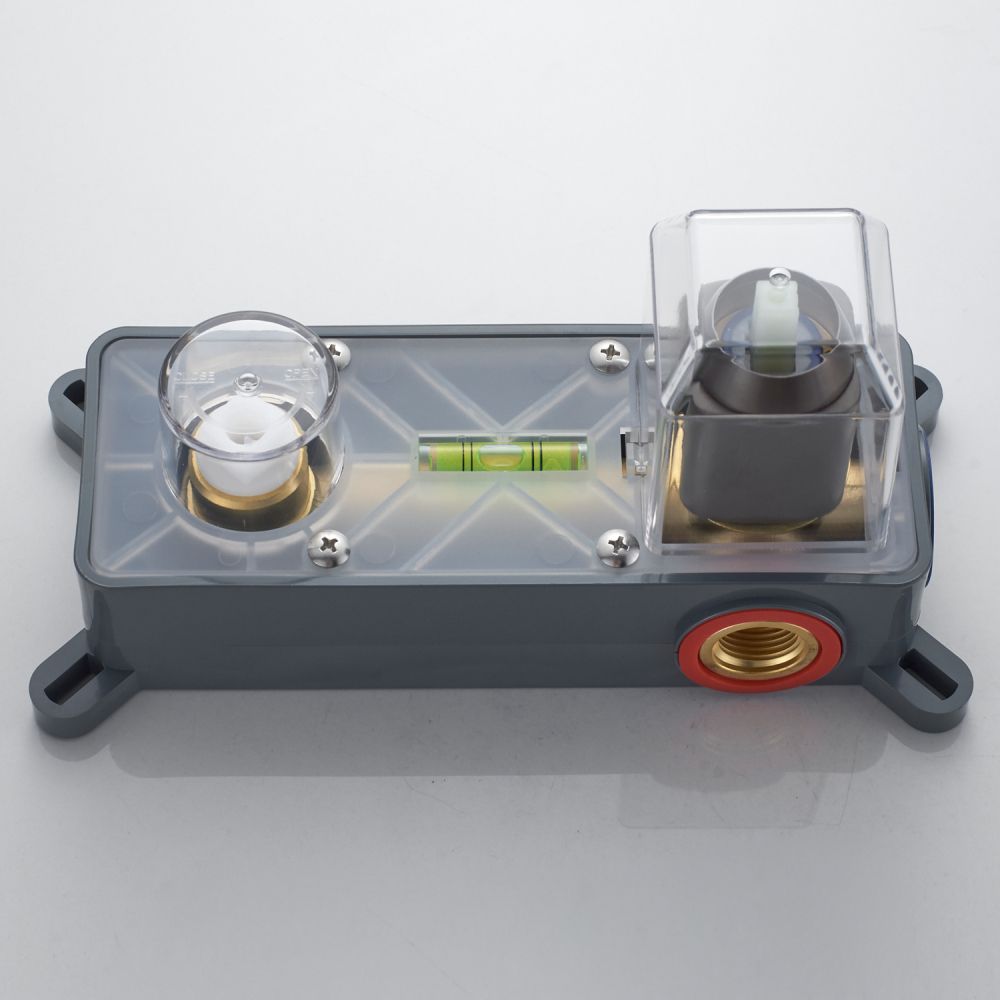 Смеситель для раковины встраиваемый Shevanik S9941T, оружейная сталь