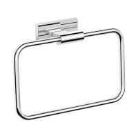 Полотенцедержатель OLYMP квадратный, 200x120x41 мм, хром, Sapho