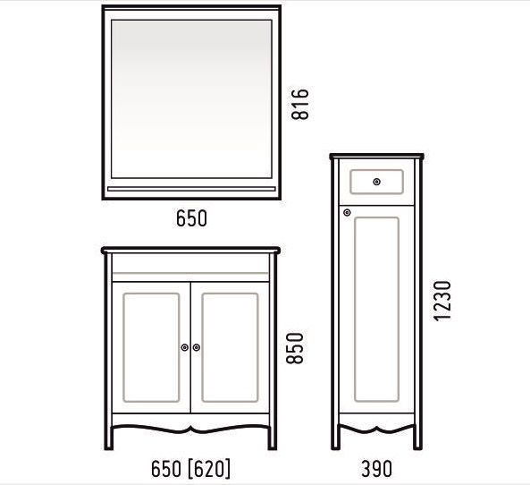 Тумба "Блюз 65", Оскар 65