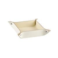 ADJ Мелочница, 14x14xH5 см., цвет: белый/панна котта