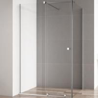 Душевой уголок Cezares Stream AH-1 100x100 профиль Хром стекло прозрачное