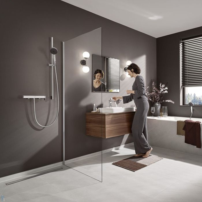 Смеситель для душа, Hansgrohe, Vivenis, тип открывания воды-однорычажный, тип регулирования воды-керамический картридж, монтаж-настенный, отверстия для монтажа-2, цвет-хром Смеситель для душа, Hansgrohe, Vivenis, тип открывания воды-однорычажный, тип регулирования воды-керамический картридж, монтаж-настенный, отверстия для монтажа-2, цвет-хром