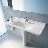 Duravit Starck 3 Пьедестал для раковин (030065,030060,030055,030410,030480,030470,033213) 210х150 мм, цвет белый