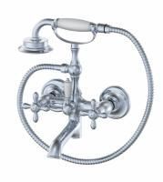 Смеситель для ванны с душем WONZON & WOGHAND RETRO, Хром (WW-88639020-CR) Смеситель для ванны с душем WONZON & WOGHAND RETRO, Хром (WW-88639020-CR)