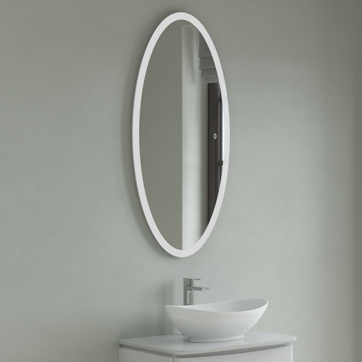 Зеркало LED "Ориго 1200х600" универсальное, сенсор