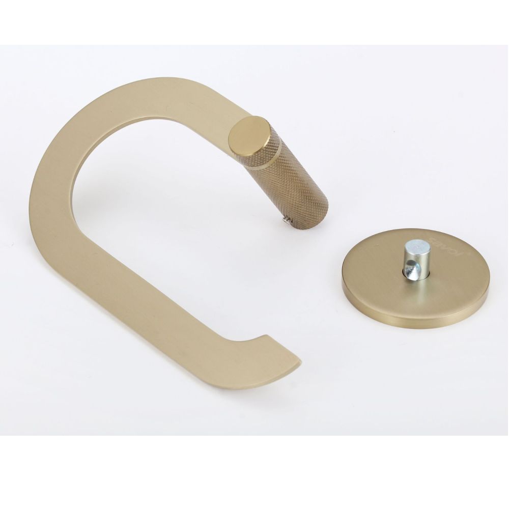 Держатель для туалетной бумаги Savol S-002152C, матовое золото, артикул S-002152C