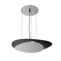 FIMA|Carlo Frattini Wellness Верхний душ Cloud, подвесной, потолочный монтаж, верхняя пластина черная, цвет хром