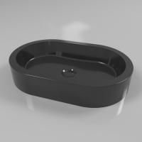 Умывальник WHITECROSS Malachite A 55x35 (черный глянец) иск. камень Умывальник WHITECROSS Malachite A 55x35 (черный глянец) иск. камень