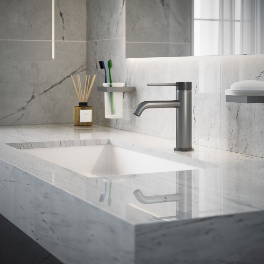 Смеситель для раковины Timo Saona черное золото (2461/18F), артикул 2461/18F