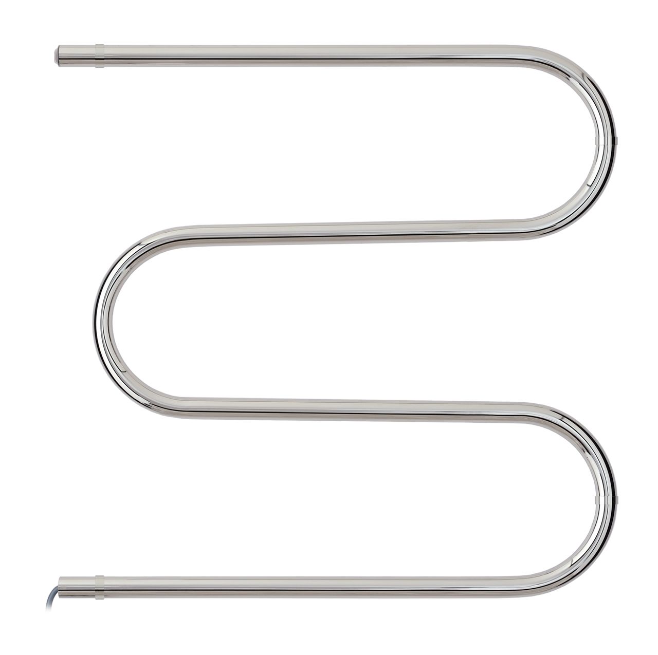 Электрический полотенцесушитель СТИЛЬЕ №03 М-образный 600х600 (64 Вт) (Без покрытия)