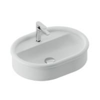 Artceram BRERA Раковина накладная 60 x 45 h 15,5 см, без отв под смеситель, цвет белый глянцевый Artceram BRERA Раковина накладная 60 x 45 h 15,5 см, без отв под смеситель, цвет белый глянцевый