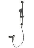 Смеситель для душа с гарнитуром WONZON & WOGHAND, Темный графит (WW-AE3103-BGG)