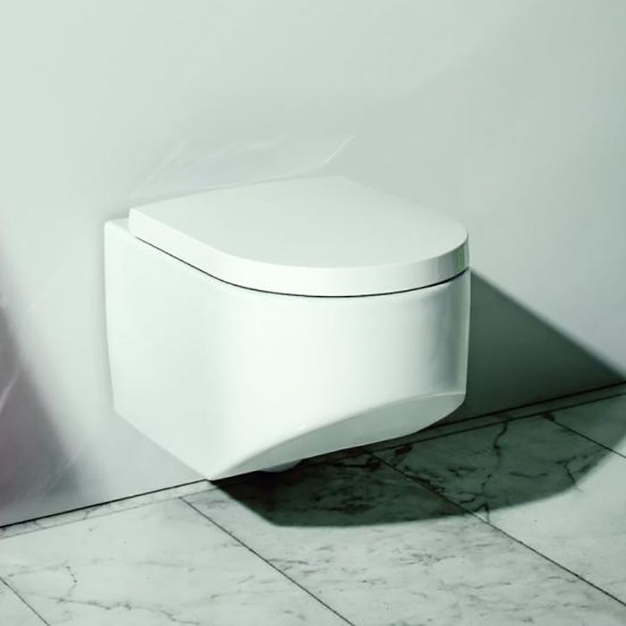 Унитаз, Laufen, Sonar, безободковый, Rimless, тип установки-подвесной, ширина, мм-370, глубина, мм-540, высота, мм-340, сиденье-необходимо заказать, цвет-белый матовый